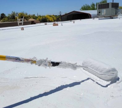 applying-elastomeric-roof-coating